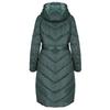 WOMEN' LONG TIE DOWN COAT