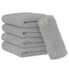 [.co.jp Exclusive] Towel Laboratory Sponge Touch #033 Face Towels, Gray, Set of 5, Soft, Medium-Weight, High-Volumn Absorbency, Durable, 100% Cotton,