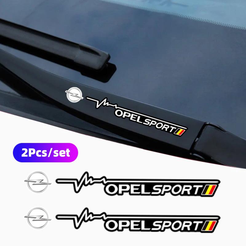 2 ks Nálepky na karoserii auta Stěrače Decals Příslušenství Pro Opel Astra Grandland Corsa Mokka Frontera Insignia Zafira Vivaro
