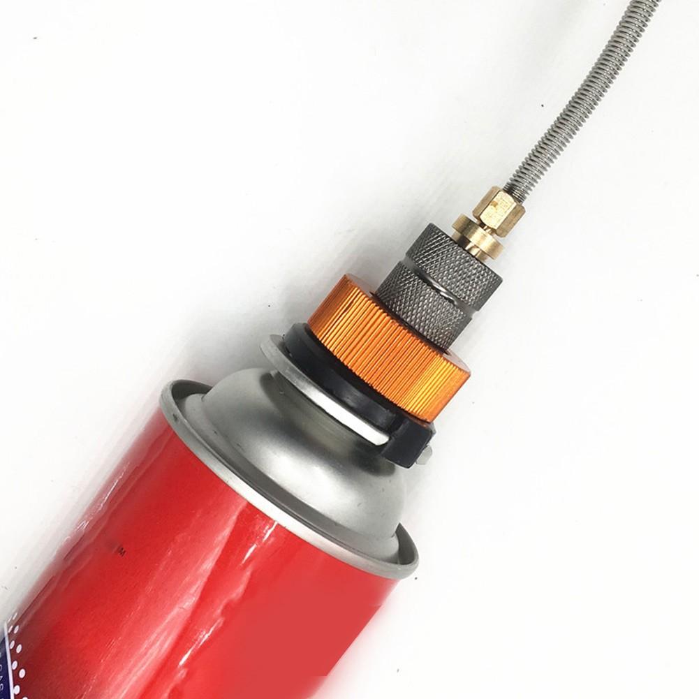 Outdoor Gas Refill Adapter Reusable Aluminum Alloy