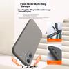 (NEYAA) IPhone 16 Case, IPhone 16 Protective Cover, Full Lens Protection, Liquid Silicone, Ultra-Thin, Shockproof, Simple Soft, Graphite Gray