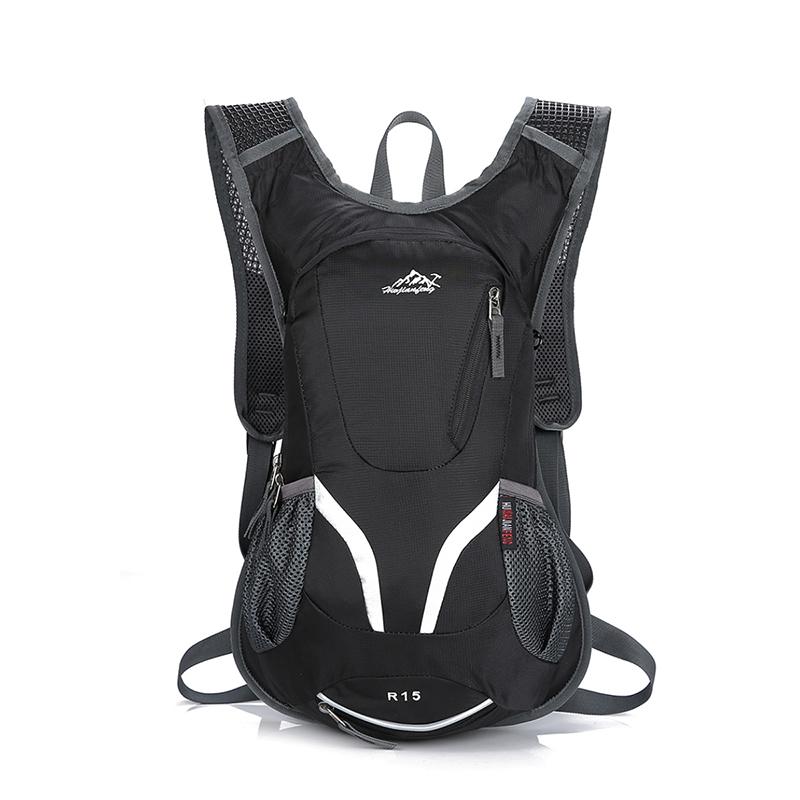 15L Outdoor Sport Cycling Climbing Water Bag Hydration Backpack Ultralight Rucksack Hiking Bike Riding Pack Bladder Knapsack