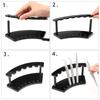 Eyelash Tweezer Storage Holder Rack Eyelash Extension Tool Storage Acrylic Holder Stand Eyelash Tweezer Organizer