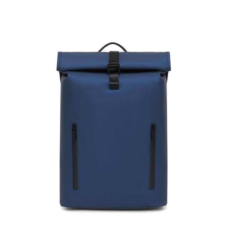 

TS JYL laptop bag,Foreign Trade Side Open Laptop Backpack Waterproof PU Roll Edge Fashion 46*32*15CM