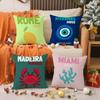 Luxury Home Decor Pillow Case Silky elegant Comfort Sofa Bed Invisible zipper