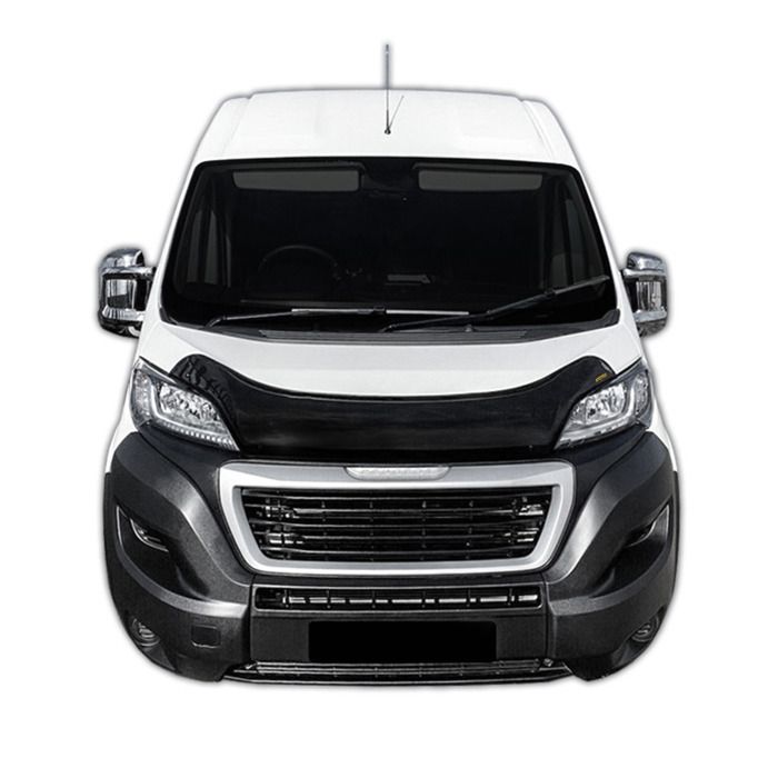 Scoutt | Bonnet Deflector Protection For Citroen Boxer Since 2014, Aerodynamic, Easy Assembly, No Drilling Required