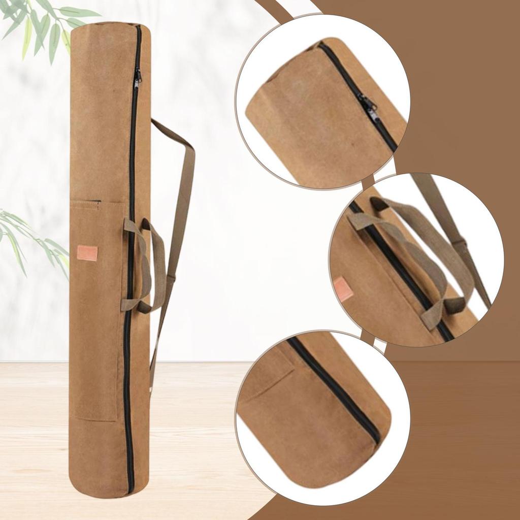 Fishing Rod Bag Travel Carrier Fishing Pole Reel Storage Bag Adjustable Shoulder Strap for Outdoor