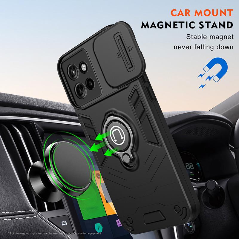 Moto Edge 50 Ultra Shock Proof Hard Protective Case For Motorola Moto Edge 50 NEO With Stand Armor Camera Lens Protection Funda