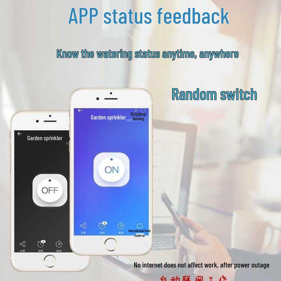 Smart WiFi Remote-Controlled Solenoid Valve for Automatic Watering and Temperature Management