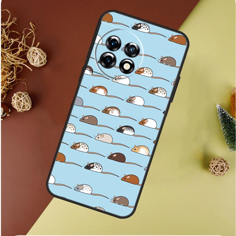 Mouse Rat For OnePlus Nord CE 4 3 2 Lite N20 N30 9 10 Pro 8T 9RT 10T 10R 13R 12R 11 12 13 Phone Case