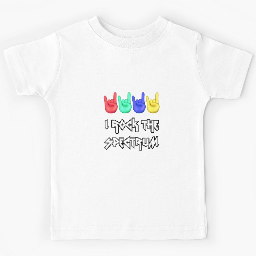 I ROCK THE SPECTRUM Kids T-Shirt 160