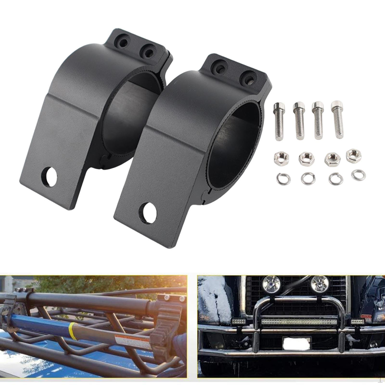 

2 шт. Держатель кронштейна фары Заменяет монтажные кронштейны для светодиодной балки рабочего света для квадроциклов и мотовездеходов for 40mm to 45mm