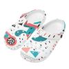Graphic Printed EVA Casual Clogs Women Men Soft Sole Soft Sole Lightweight Slip On Sandals Slippers Summer Daily Leisure Shoes