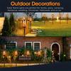1/2/4pcs 12LED Solar Flame Light Outdoor Torches Landscape Lamp For Outdoor Courtyard Garden Yard Halloween Decorations
