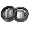 Motorcycle Black 2Pcs 60mm 2.5" Metal Turn Signal Lights Cover Grill Protector Visor For Harley Sportster XL 883 1200 72 48 Iron