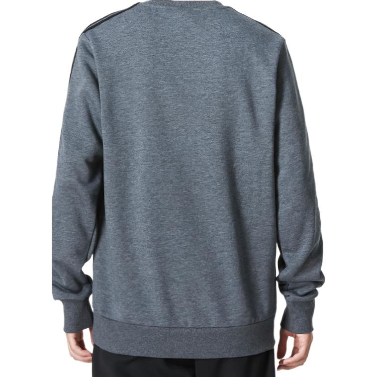 Adidas FW22 Alphabet Print Crewneck Sweatshirt Men Tops Grey H12166