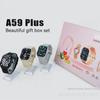 A59PLUS Smartwatch Gift Set with 2.02" HD Screen and Information Reminder Bracelet
