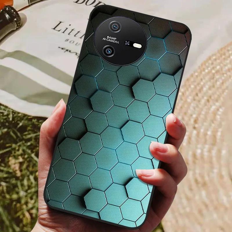 Για Blackview Oscal Tiger 12 Θήκη Δροσερή Ζωγραφισμένη Σιλικόνη TPU Μαλακό Κάλυμμα για OSCAL TIGER 12 Θήκες Μαύρο Προστατευτικό Κέλυφος Τηλεφώνου