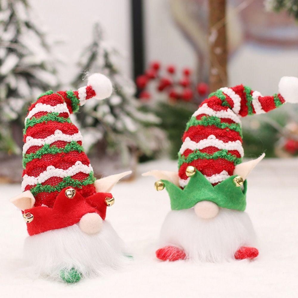 Forest Santa Gnome Glowing Doll Sprite Christmas Dwarf Ornament Children'S Gifts