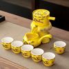 Juego de té Kungfu automático Hogar Simple Tetera Taza Cerámica