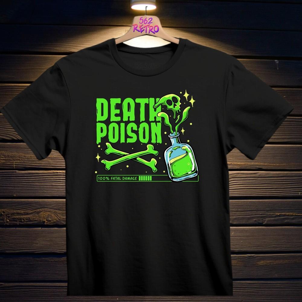 Death Poison TShirt Black S3XL Unisex T-Shirt M