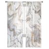 Abstract Marble Texture Modern Tulle Curtains For Living Room Bedroom Home Kitchen Window Sheer Curtains