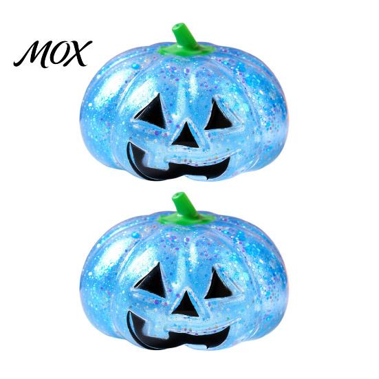 Classroom Stress Toy 1/2/3Pcs Halloween Pumpkin Relief Toy, Creepy Head Squeeze Glitter Ball for Kids Adults, Party Favors