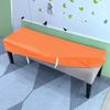 Waterproof PU Leather Stretch Bench Cover Removable Washable Dining Room Living Room Seat Protector Slipcover