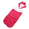 Dog Suit Soft Hook and Loop Closure Stylish Pet Formal Clothes with Bow Tie for Wedding Party Daily Rose Red