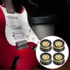 4 Stück E-Gitarren Lautstärke Tonregler Potentiometerkappen Acryl Speed Lautstärke Tonregler Gitarrenzubehör