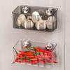 Sponge Holder With Suction Cup Sink Organizers Kitchen Storage Durable Plastic Drainage Holes Modern Design For Cleaning Tools