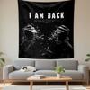 I Am Back You Couldn't Keep Me Down Tapestry Wall Hanging, Bold Comeback Poster Art, Motivational Wall Decor for Bedroom Living Room Dorm