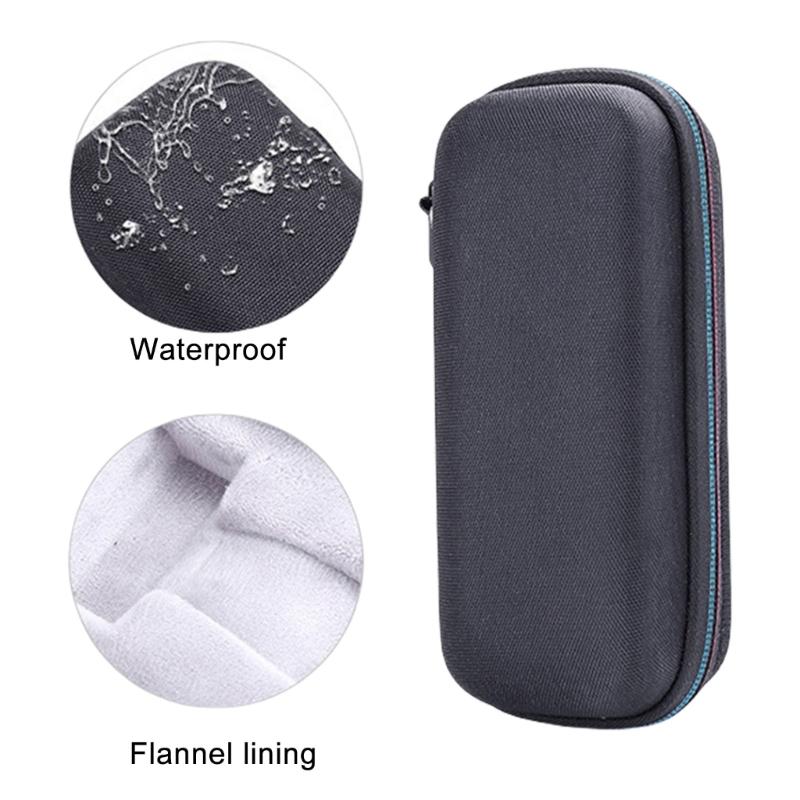 Portable Shaver Carrying Pouches With Protective Interior Travel Ready Shaver Keep Bag Sturdy Storage Container
