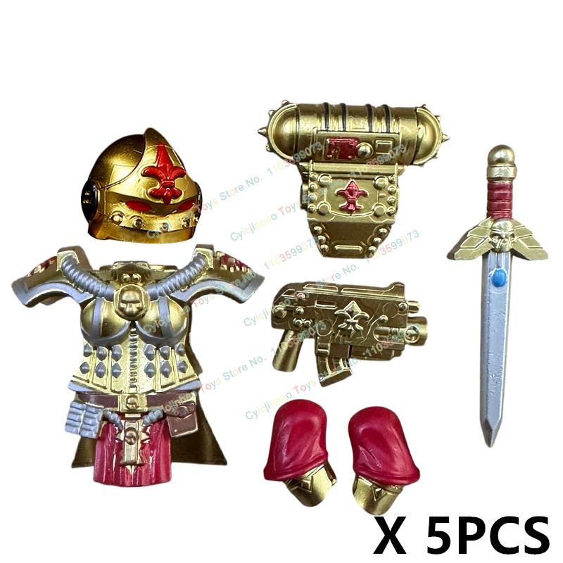 S116 New Black Warrior Girl Building Blocks Mecha Models Action Figures Children's Educational Toys for Kids Assembled Gifts