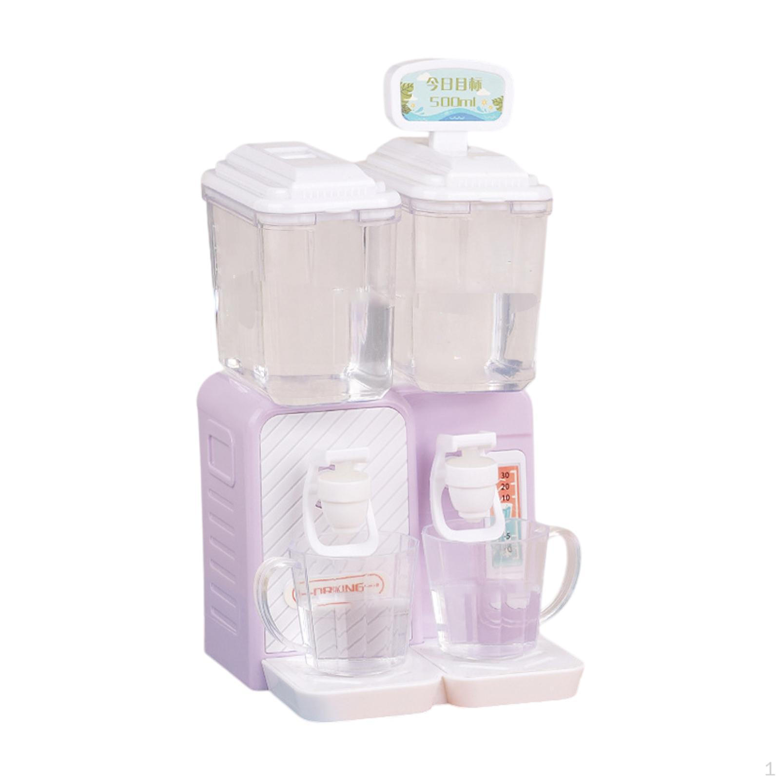 

Кукольный домик, диспенсер для воды, кукольный домик, питьевая машина, охлаждающая модель для спальни фиолетовый