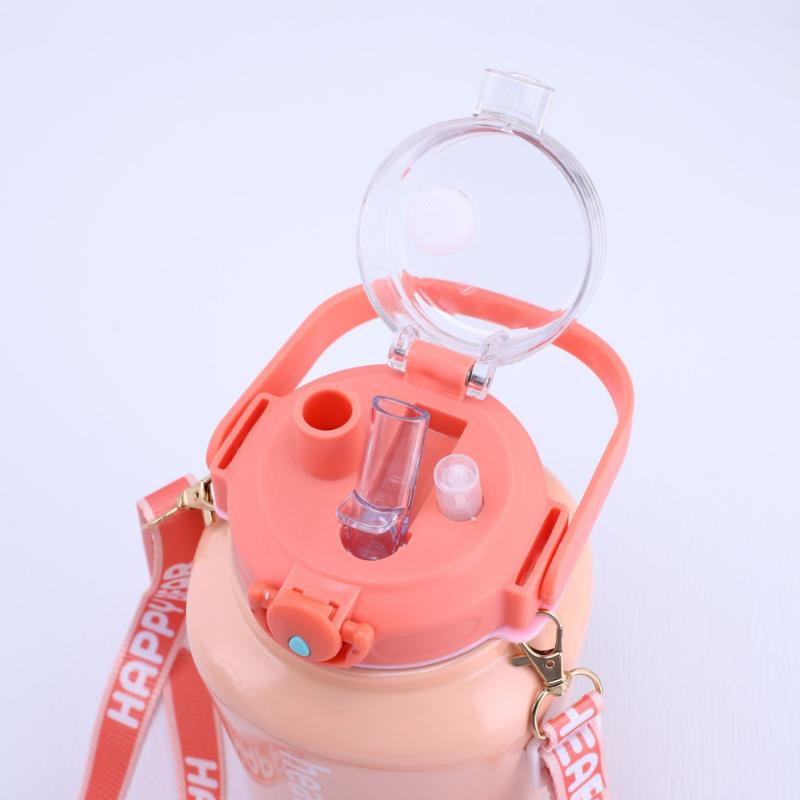 Large Capacity Water Cup Thermos Cup 1000ml Vacuum Flasks Portable Stainless Steel Thermos Cup Water Bottle Travel Tea Mug Office Thermos Cup