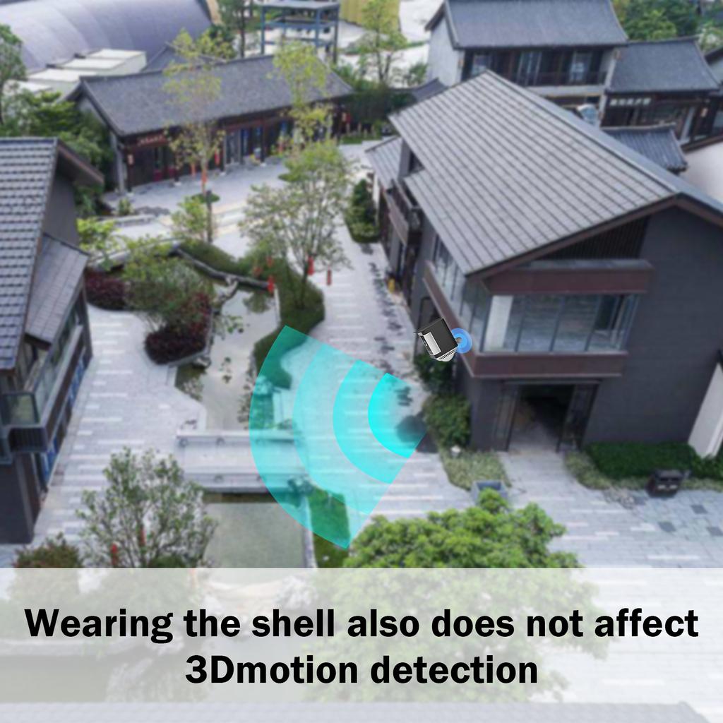 Silikon-Schutzhülle für Überwachungskamera, UV-beständig, Monitor-Kamera-Schutz, wetterfest für Ring Spotlight Cam Pro/Cam Plus