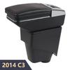 2014 C3 Car Armrest Box Interior Accessories