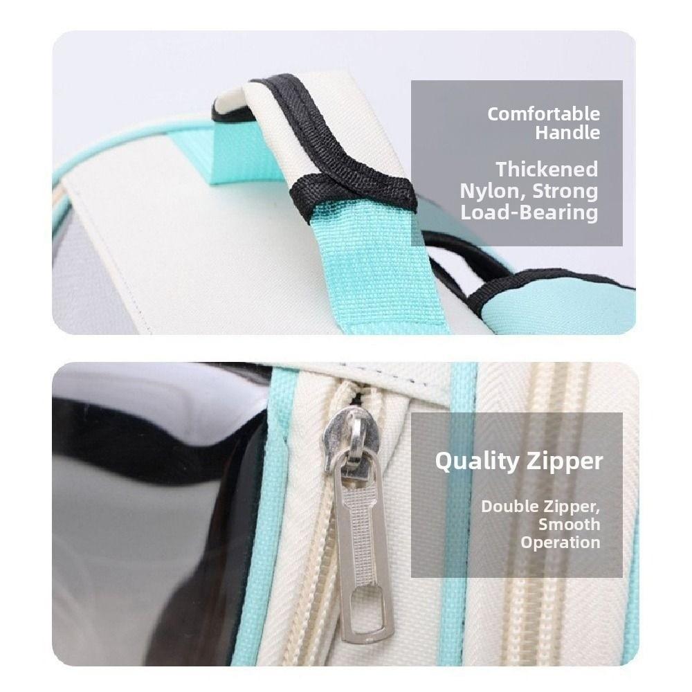 Waterproof Travel Puppy Bags Breathable Pet Carry Backpack Durable Cat Carrying Bag  Hiking Camping