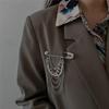 Retro Tassel Brooch: Japanese & Korean Fashion for Autumn/Winter Coats