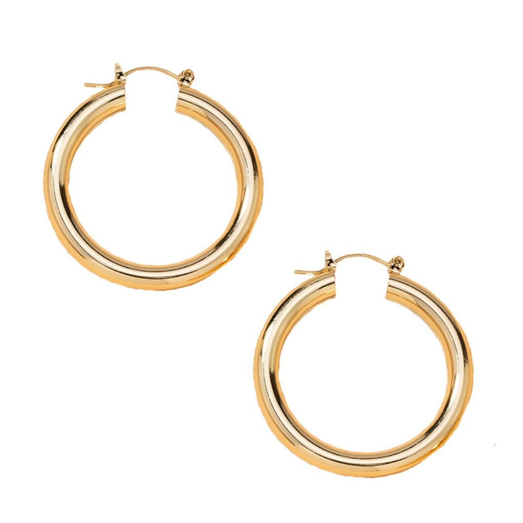 

Диаметр 6 см Серьги-кольца для повседневной носки Гладкие эффектные серьги Подвеска Женские украшения Свадебные украшения Аксессуар