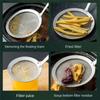 2025+ Fine Mesh Spoon, Stainless Steel Hot Pot Fat Strainer, Multi-Functional Kitchen Cooking Mesh Food Strainer Ladle