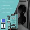 Car Interior Refurbishment Agent With Spong Towel Auto Plastic Rubber Back To Black Gloss Restorer Spray Car Care Coating