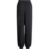 Emporio Armani EA7 Logo Casual Tapered Sports Pants Women pants Black 6RTP68-TJPLZ-1200