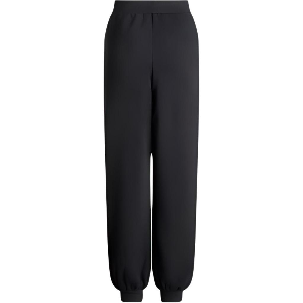 Emporio Armani EA7 Logo Casual Tapered Sports Pants Women pants Black 6RTP68-TJPLZ-1200