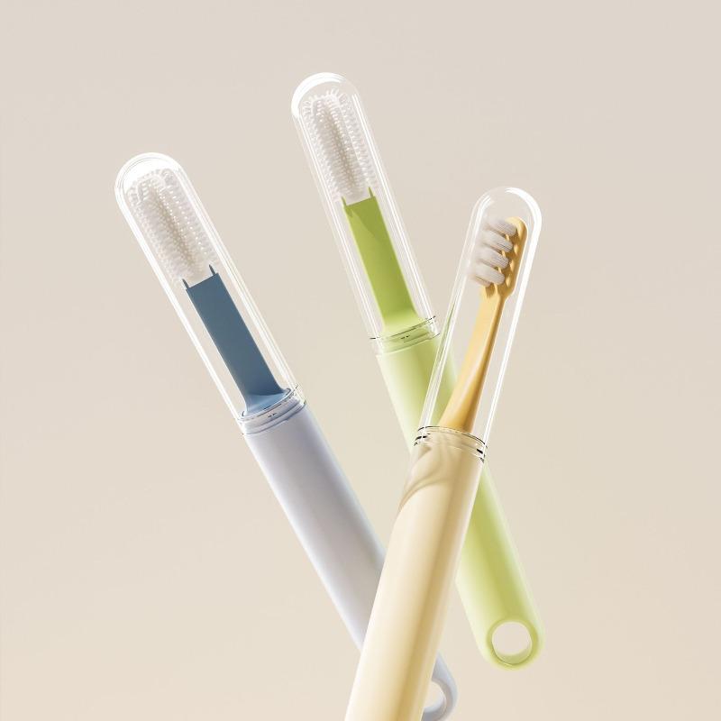 Pet Toothbrush for Small Cats, Dogs, Dogs, Rabbits and Hamsters - for Cleaning The Mouths of Soft-furred Animals