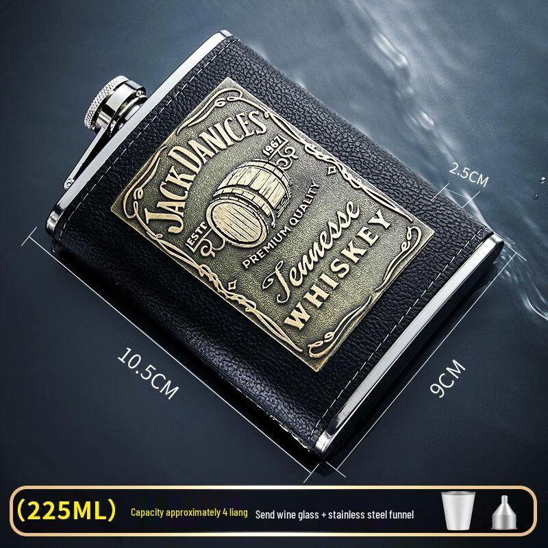 Xuan Kun Pai 304 Stainless Steel Portable Hip Flask