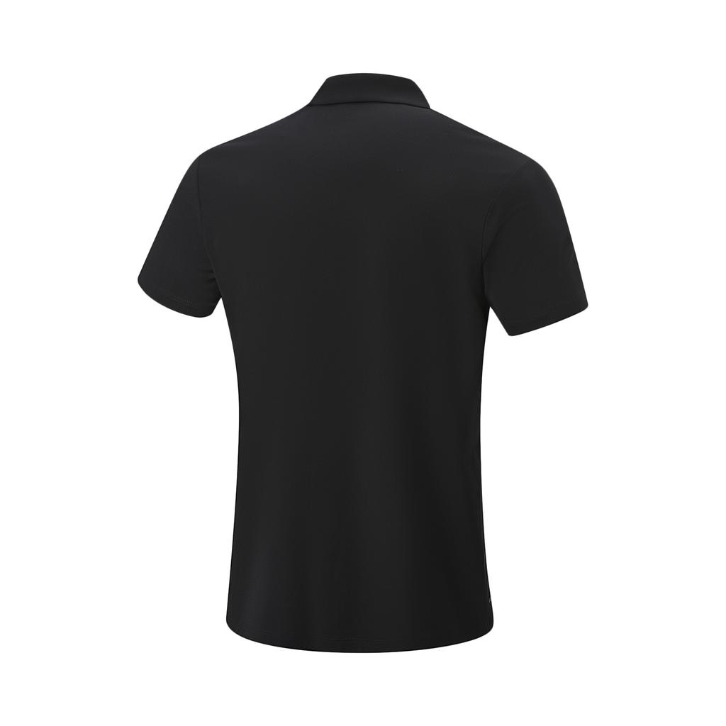 Li-Ning Fitness Series Logo Embroidered Polo Shirt Men tops APLW349-1
