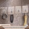 Round Helper Strong Adhesive Transparent Hooks