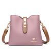 New Crossbody Shoulder Bag for Women Contrasting Color Fashion Ladies Bucket Bag for Women